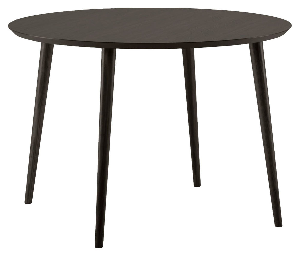 Woodman Cloyd Dining Table - Smoked Oak, Ø100