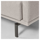 Galene 3-Pers. Soffa med höger ansikte schäslong, B254, Beige Chenille