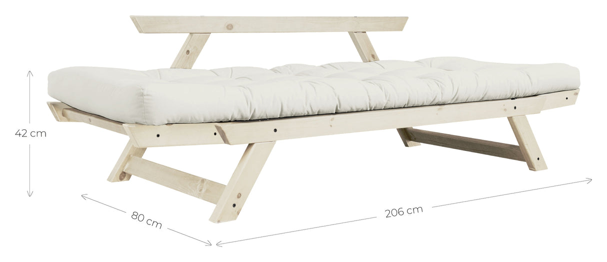 Bebop Soffa Bed, Petroleum Blue/Nature