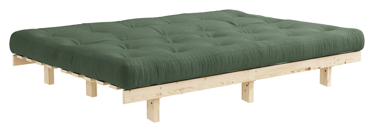 Karupdesign mager bäddsoffa, oliv