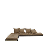 Chico Futon soffa, Mocca w. Tatamimattor