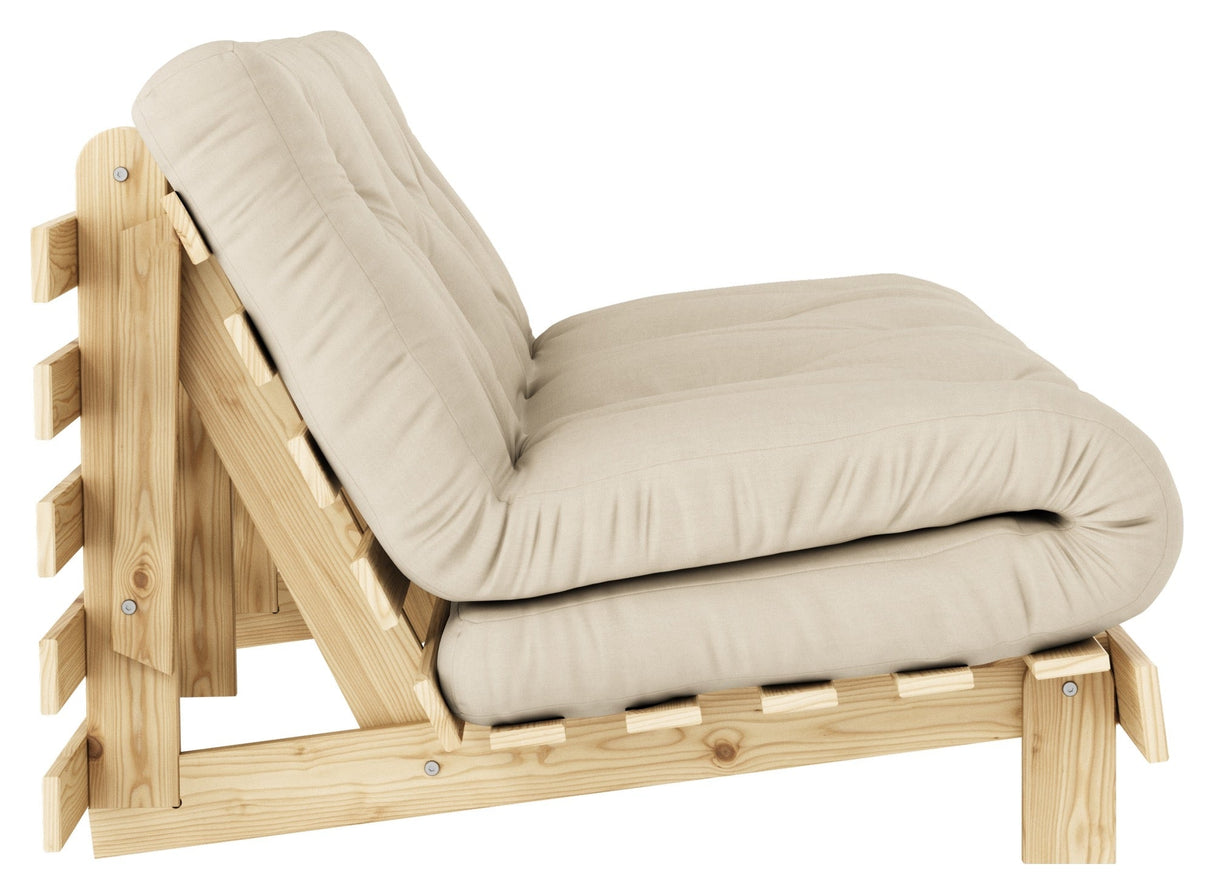 Rötter 160 bäddsoffa, tall/beige,