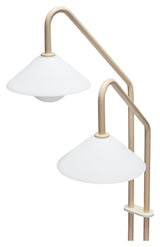 Como, golvlampa, beige