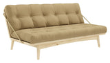 Folkbäddsoffa, tall/vete beige