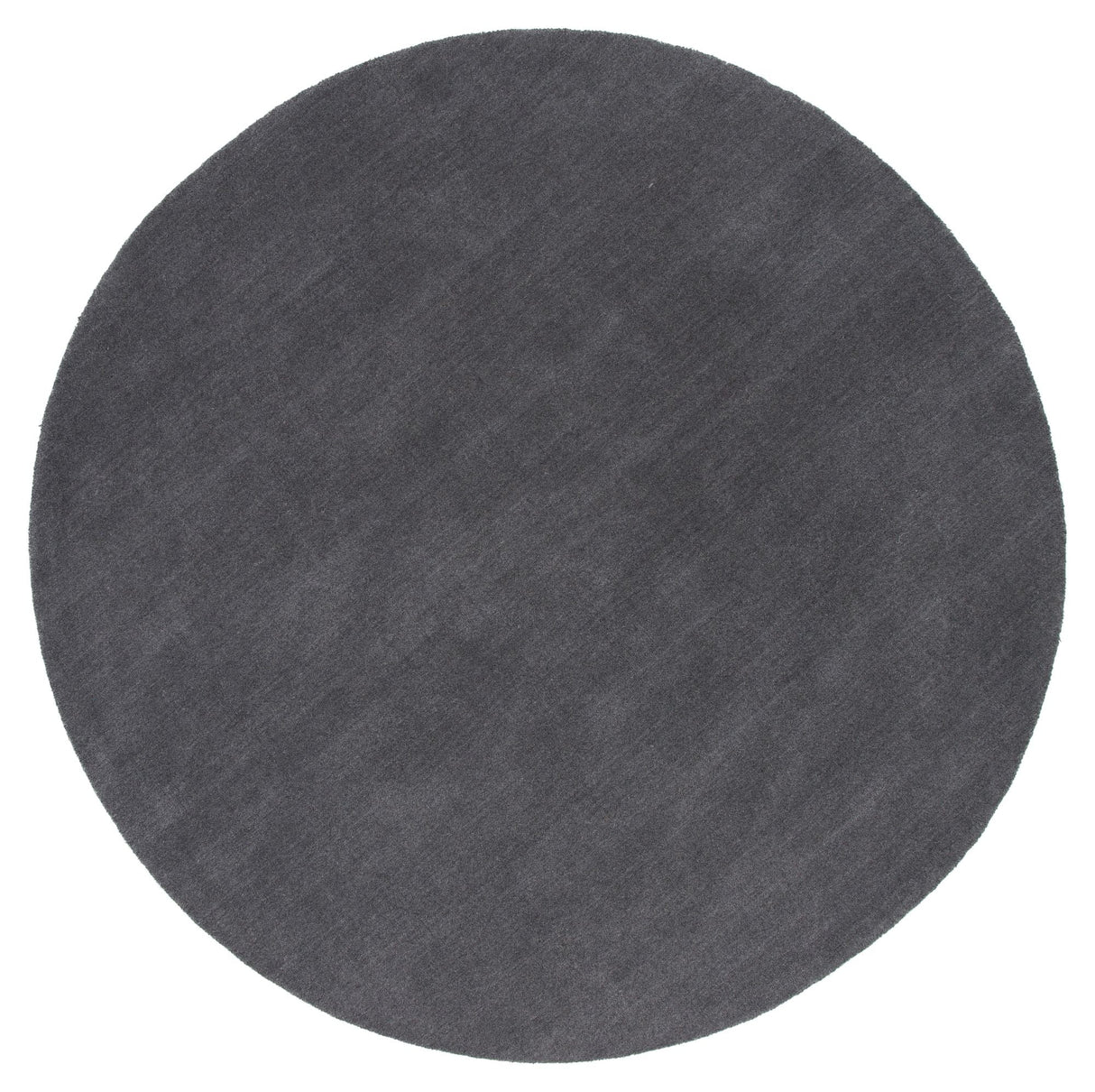 Ulla Wool Mix Rug, Ø200, Dark Grey