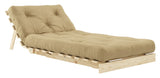 Rötter 90 bäddsoffa, tall/beige