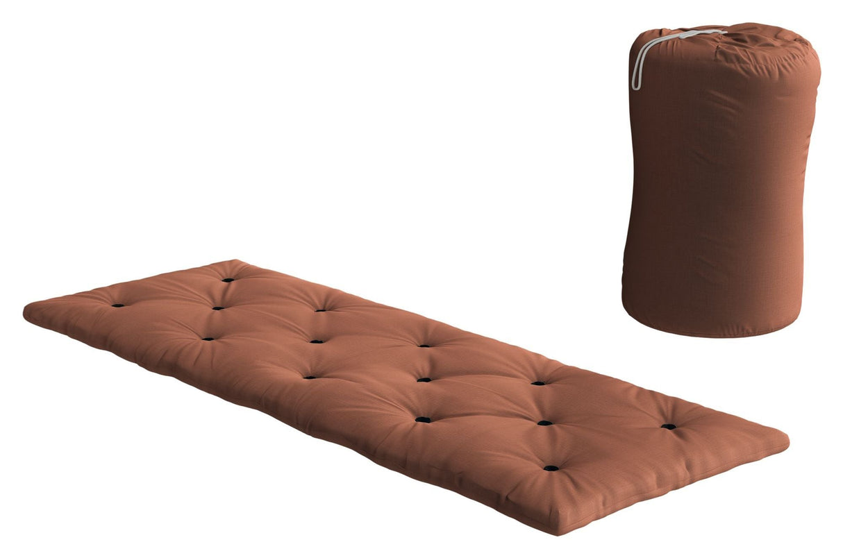 Säng i en väska futon, Clay Brown