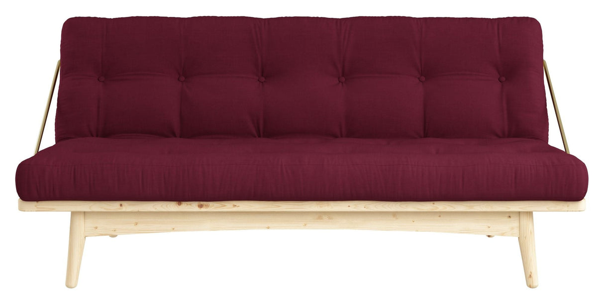 Folkbäddsoffa, tall/Bordeaux