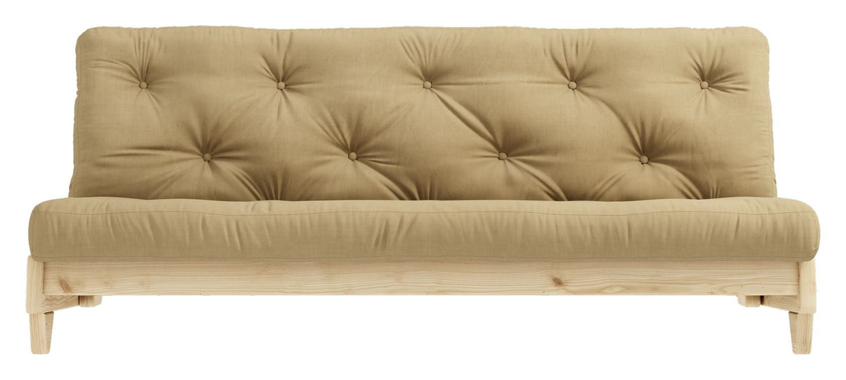 Färsk bäddsoffa, tall/beige