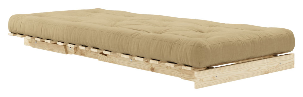 Rötter 90 bäddsoffa, tall/beige