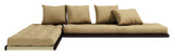 Chico futon soffa w. Tatamimattor, beige