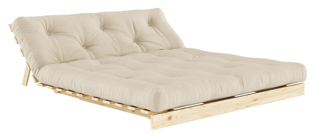 Rötter 160 bäddsoffa, tall/beige,