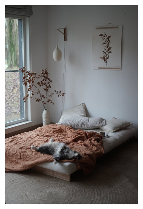 Rötter 140 bäddsoffa, beige