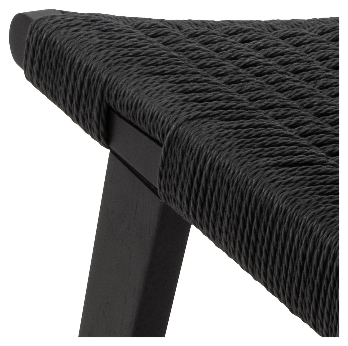 Carson, Lounge Chair - Svart