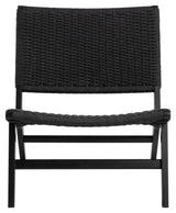 Carson, Lounge Chair - Svart