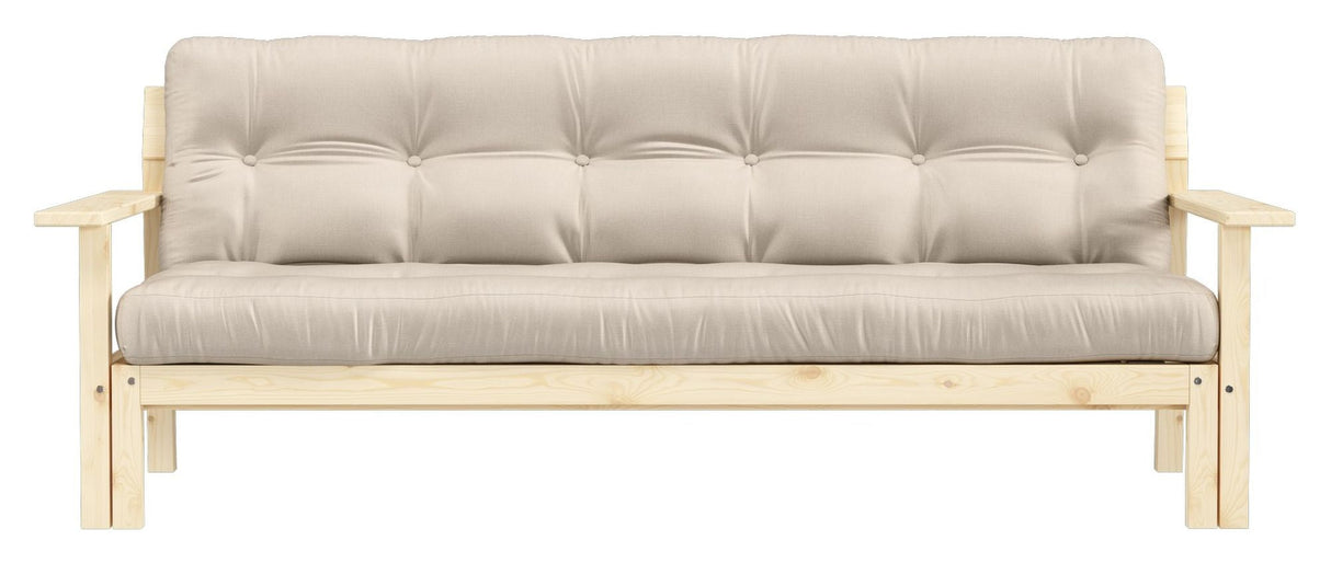 Avkoppla bäddsoffa 190x100, beige