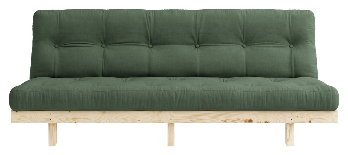 Karupdesign mager bäddsoffa, oliv