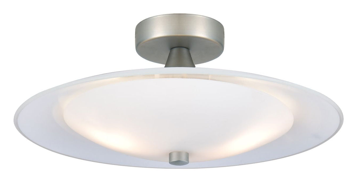 Halo Design Baroni taklampa Ø35, Opal/ALU