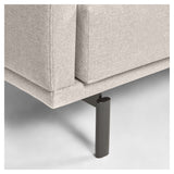 Galene 3-Pers. Soffa med vänsterläge schäslong, B214, Beige Chenille