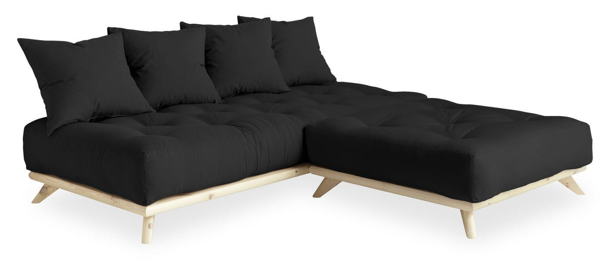 Senza Daybed Dark Grey/Nature