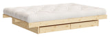 Kanso Bed Frame 156x199 m. 4 lådor