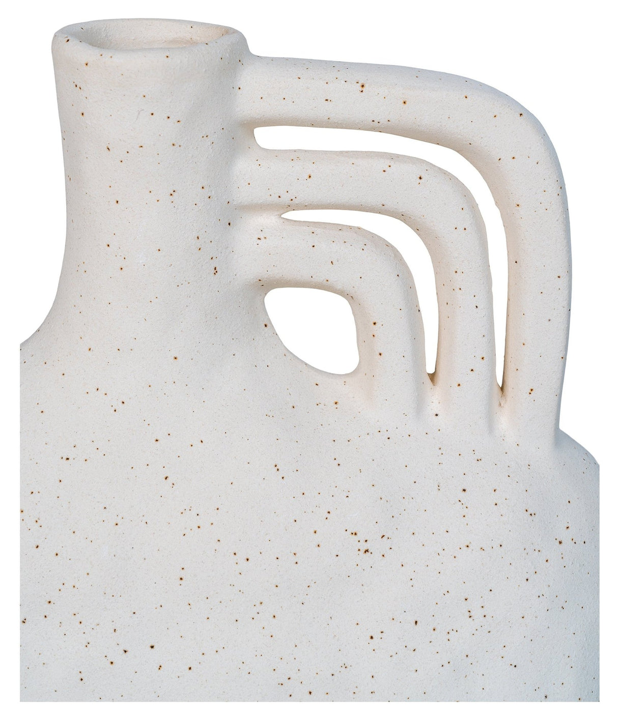 Vase beige, 18,5 cm