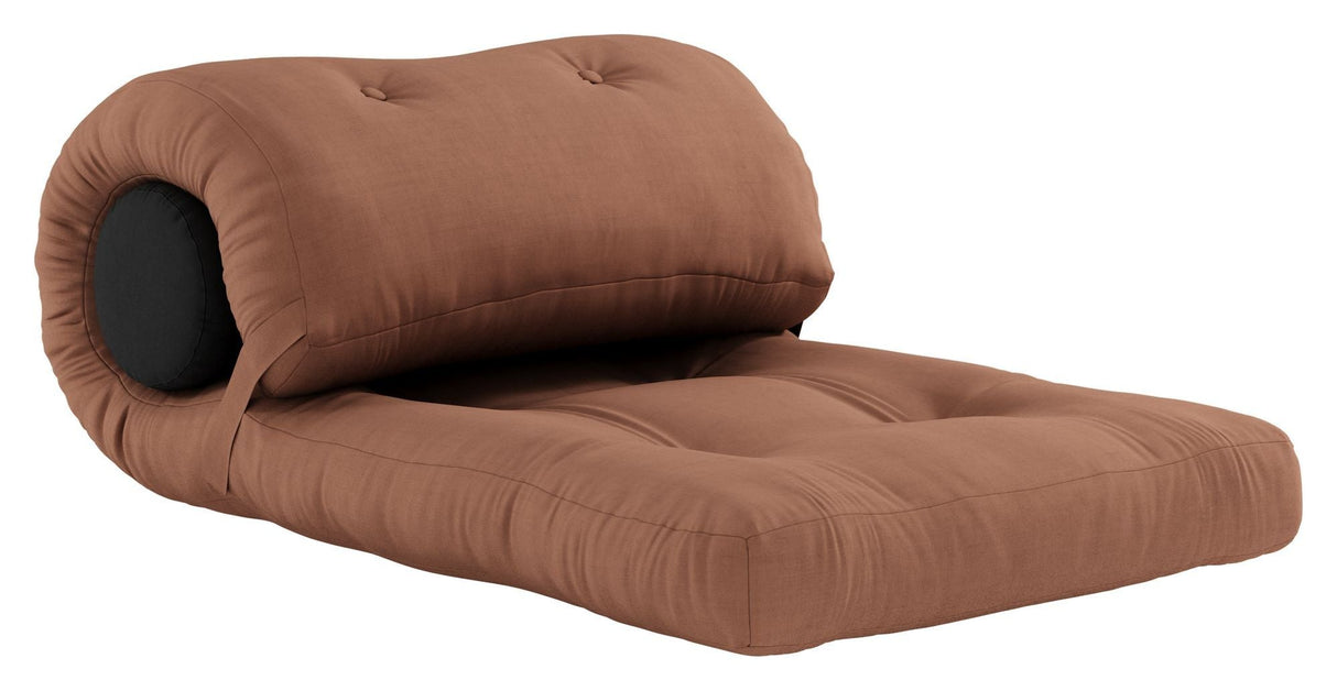 Wrap Futon, Clay Brown