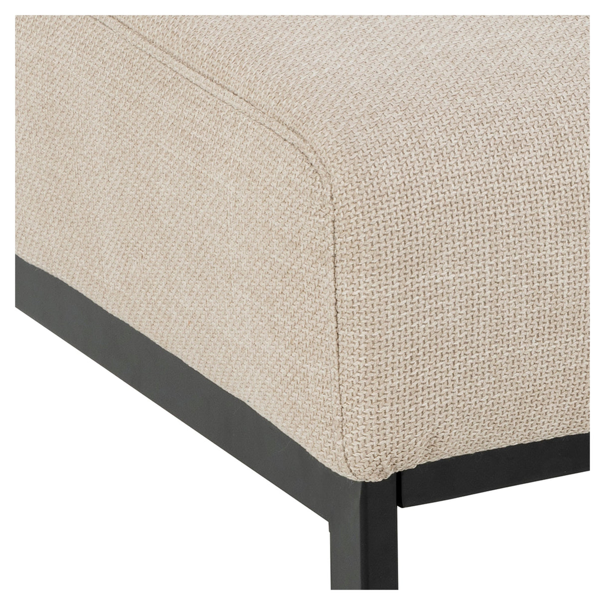 Caix, ottoman - beige