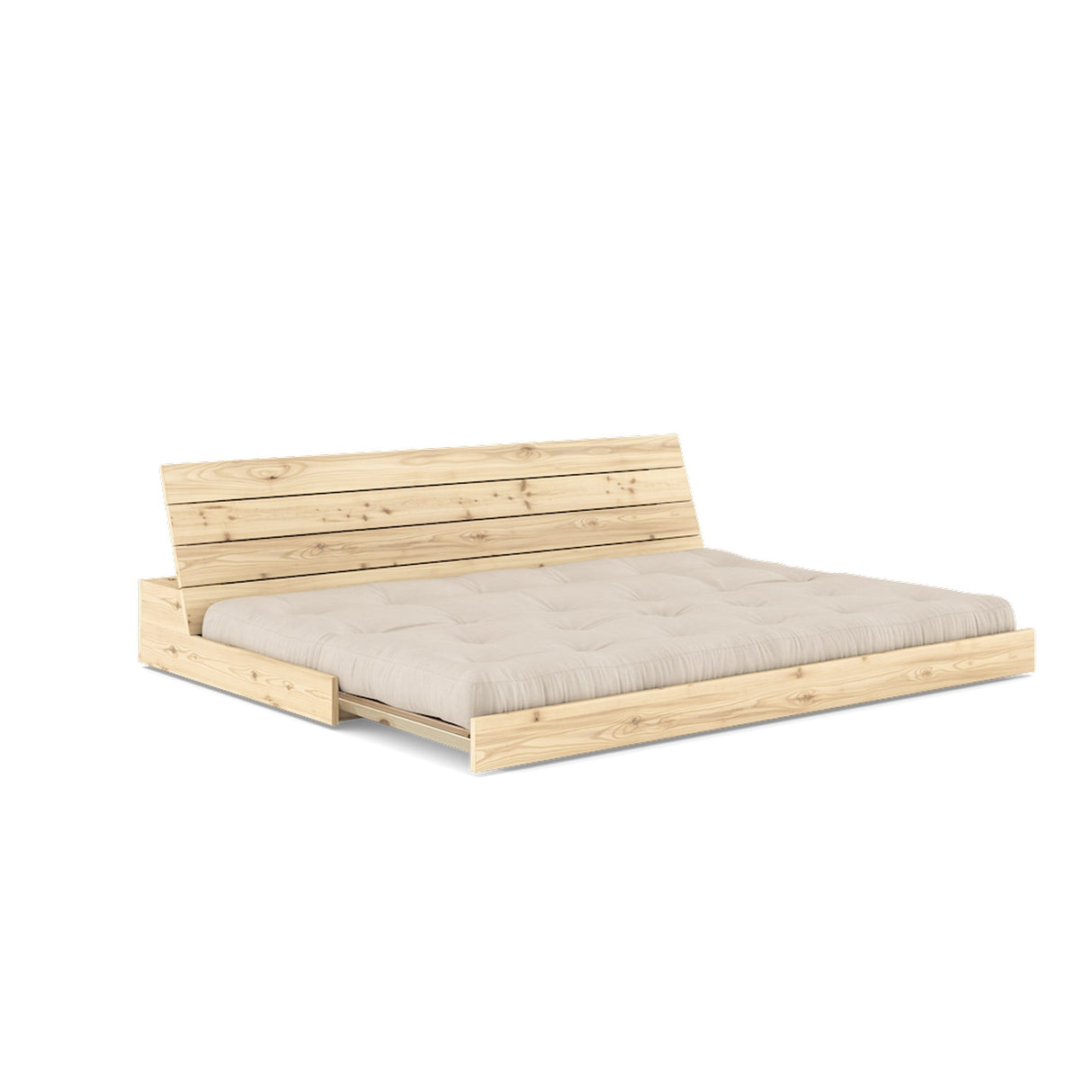 Basbäddsoffa, beige/natur