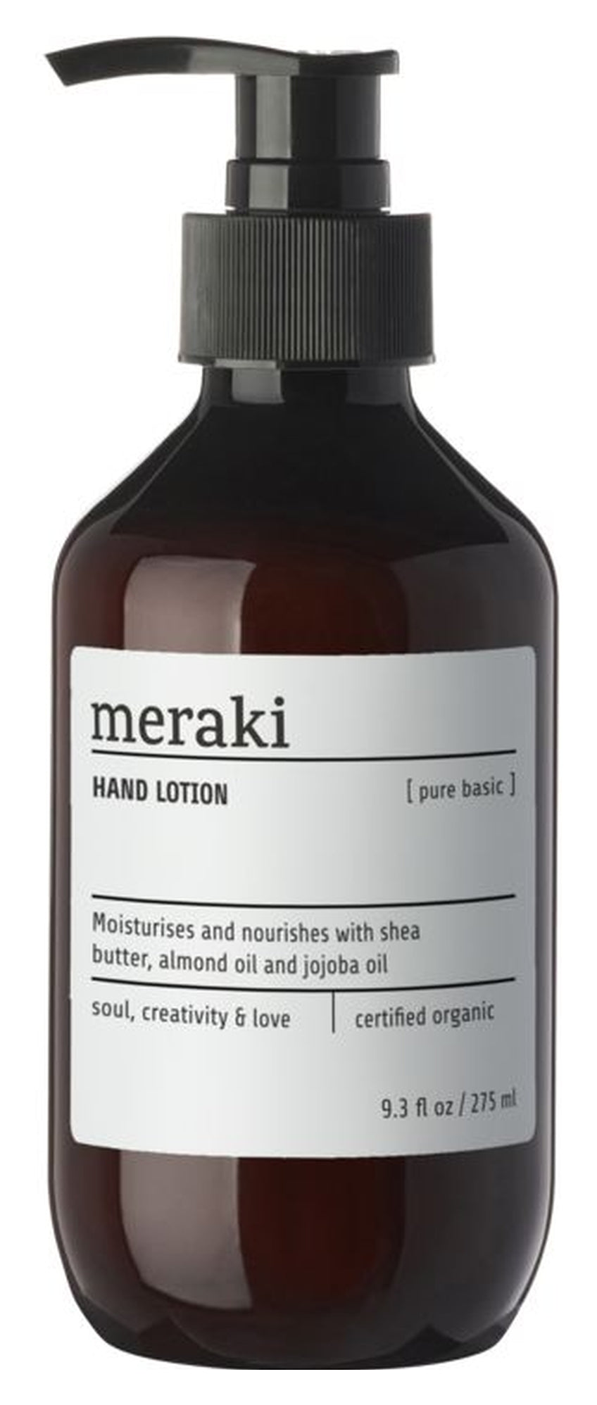 Handlotion, ren grundläggande