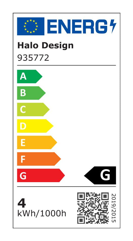 Halo design av form Ø125 4W 3 steg, flimmerfri