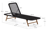 Dandara, Lounge Chair - Oak/Black