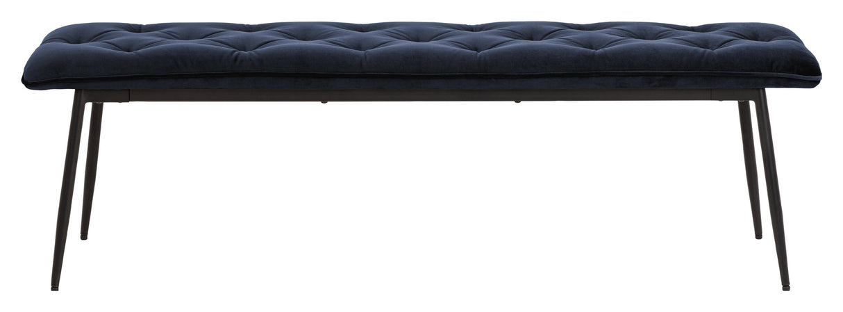 Brooke, Bench 159cm - blå