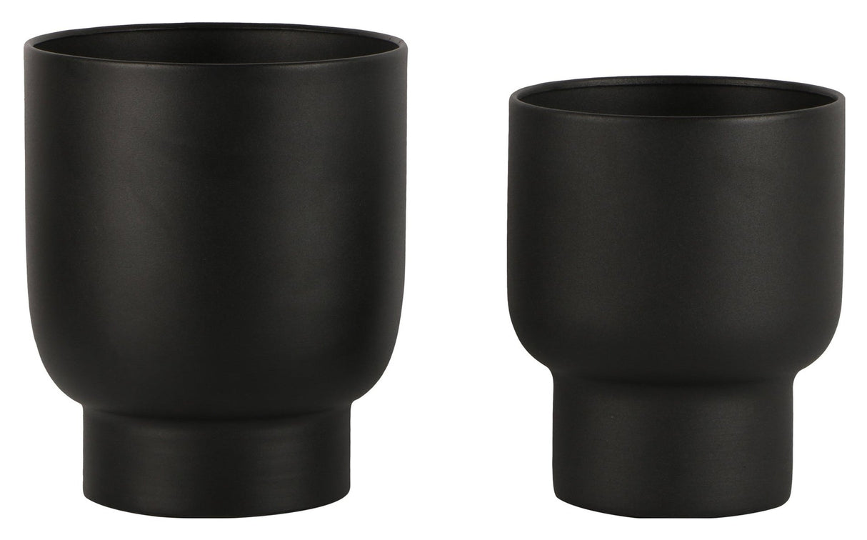 Fulda, Plant Hide Set of 2, Black