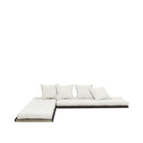 Chico futon soffa, offwhite w. Tatamimattor