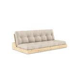 Basbäddsoffa, beige/natur