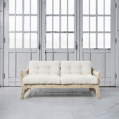 Steg bäddsoffa, 200, tall/off-white