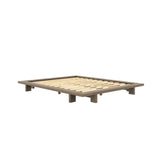 Japan Bed Frame, Brown Lacked Pine, 180x200