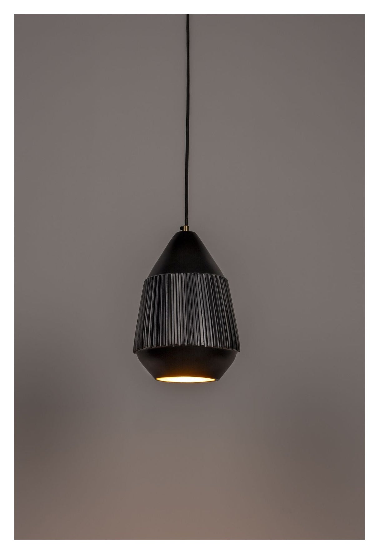 AYSA Pendant Ø20, Black Aluminium