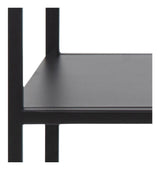 Newcastle Console Table, Black Metal