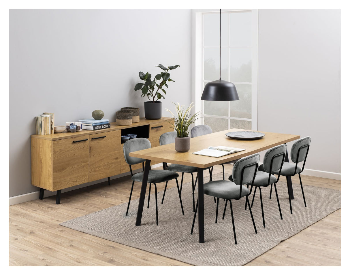 Mallow Dining Table, vil deg-look, L: 190