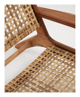 Grigion Lounge Chair Acacia/Polyrattan