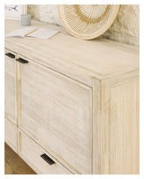 ALEN Sideboard White Pigmentered Acacia Veneer, B185