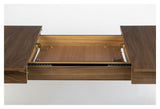 Zuiver Glimps matbord - Walnut, 180/240x90