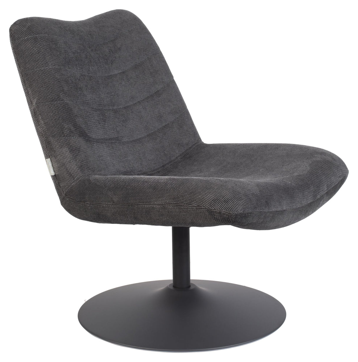 Zuiver Bubba Lounge Chair - Dark Grey