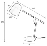 Zuiver Lau bordslampa - Öken Sage