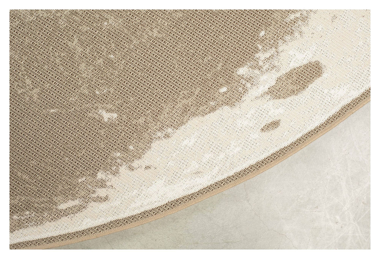 Moon Outdoor Carpet - Soft Latte, Ø280