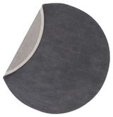 Ulla Wool Mix Rug, Ø200, Dark Grey