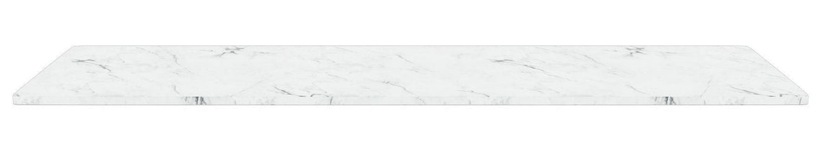 Panton Wire Extended Top Panel, D: 38, White Marble