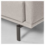 Galene 3-Pers. Soffa med vänsterläge schäslong, B254, Beige Chenille